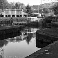 Buy canvas prints of Halifax Branch Canal End by Colin Green