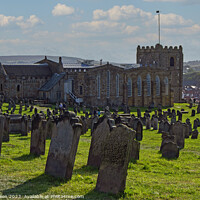 Buy canvas prints of St Mary's Church, Whitby by Colin Green