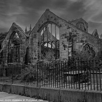Buy canvas prints of Ruins of the Church of St Thomas a Becket, Heptonstall by Colin Green