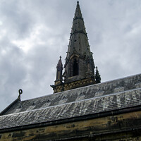 Buy canvas prints of Todmorden Church Spire by Colin Green