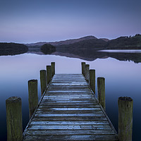 Buy canvas prints of Coniston Blue by Chris Rafferty