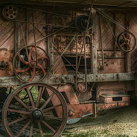 Buy canvas prints of Old Farm Machinery by Brian Pearce