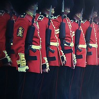 Buy canvas prints of The Queens Guard by Brian Pearce