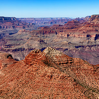 Buy canvas prints of Scenic Grand Canyon during late summer season  by Thomas Baker
