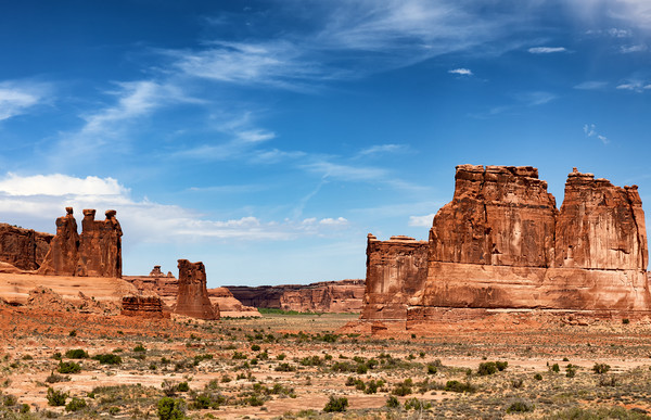 Monument Valley Navajo Tribal Park in America duri Picture Board by Thomas Baker