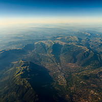 Buy canvas prints of High Altitude Photo Of Planet Earth Horizon by Radu Bercan