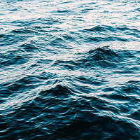Buy canvas prints of Ocean Waves Abstract by Radu Bercan
