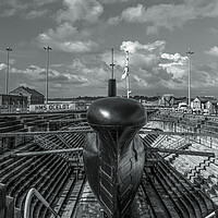 Buy canvas prints of  HMS Ocelot  an Oberon class Submarine by Rob Lucas