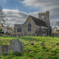 Buy canvas prints of St Peter and St Pauls Headcorn by Rob Lucas