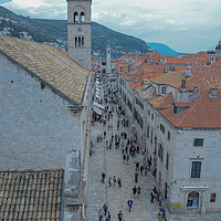 Buy canvas prints of "A Timeless Tapestry: Dubrovnik's Rebirth" by Rob Lucas