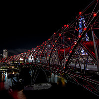 Buy canvas prints of Singapore Helix Bridge by Rob Lucas