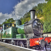 Buy canvas prints of Steam Train 1450 - Bewdley Station by Catchavista 