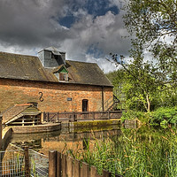 Buy canvas prints of New Hall Water mill by Catchavista 