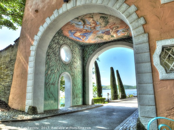 Archway to the Sea Picture Board by Catchavista 