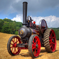 Buy canvas prints of Fowler Traction Engine by Catchavista 