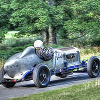 Buy canvas prints of Roaring Twenties: Bentley's Racing Prowess Unleash by Catchavista 