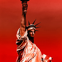 Buy canvas prints of Statue of liberty    by Massimo Lama