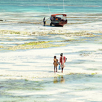 Buy canvas prints of Seascape in Zanzibar by Massimo Lama
