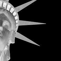 Buy canvas prints of Statue of liberty inverted by Massimo Lama