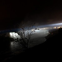 Buy canvas prints of Nocturne of Niagara falls by Massimo Lama