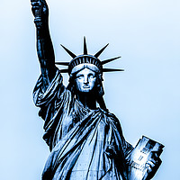 Buy canvas prints of Statue of liberty by Massimo Lama