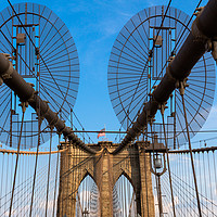 Buy canvas prints of The Brooklyn Bridge by Massimo Lama