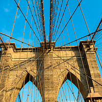 Buy canvas prints of The Brooklyn Bridge by Massimo Lama