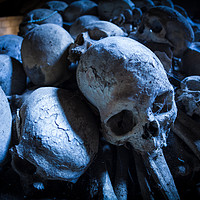 Buy canvas prints of middle age skulls by Massimo Lama