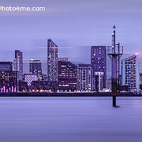 Buy canvas prints of Liverpool skyline by Kevin Elias