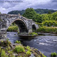 Buy canvas prints of Timeless Welsh Charm: Llanrwst Tea Rooms by Kevin Elias