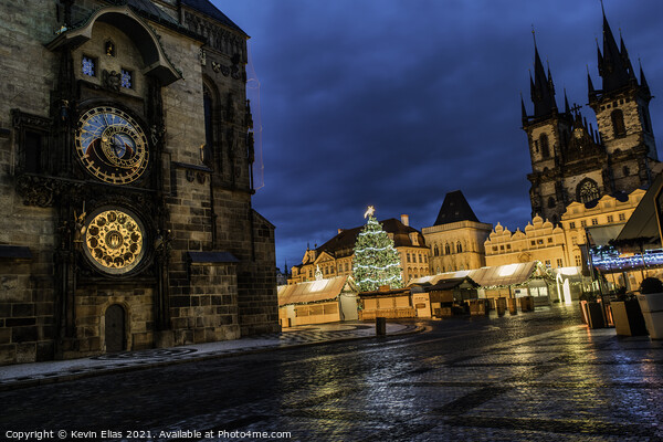 Astronomical Clock Picture Board by Kevin Elias