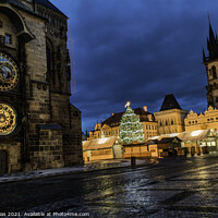 Buy canvas prints of Astronomical Clock by Kevin Elias