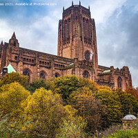 Buy canvas prints of Liverpool Cathedral by Kevin Elias
