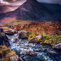 Buy canvas prints of Tryfan mountain by Kevin Elias