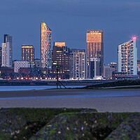 Buy canvas prints of Liverpool cityscape by Kevin Elias