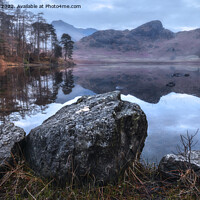 Buy canvas prints of Lake District Tarn by Kevin Elias