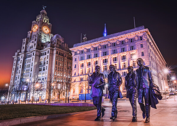 Liver building Liverpool Picture Board by Kevin Elias