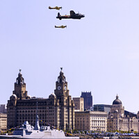 Buy canvas prints of BBMF FLYBY by Kevin Elias