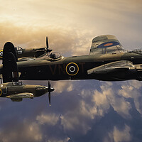 Buy canvas prints of 'Echoes of Britain's Airborne Valour' by Kevin Elias
