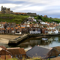 Buy canvas prints of Whitby bay by Kevin Elias