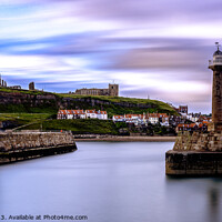 Buy canvas prints of Whitby abbey by Kevin Elias