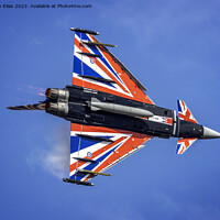Buy canvas prints of Thunderous Typhoon Jet Soaring by Kevin Elias