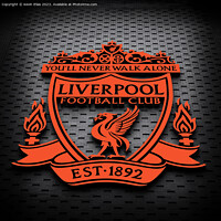 Buy canvas prints of Liverpool crest by Kevin Elias