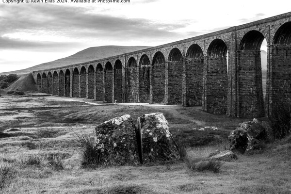 Ribblehead Viaduct  Picture Board by Kevin Elias