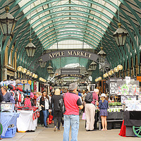 Buy canvas prints of Apple market -London by Kevin Elias