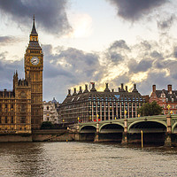Buy canvas prints of Westminster bridge by Kevin Elias