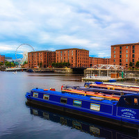 Buy canvas prints of Liverpool Albert dock by Kevin Elias