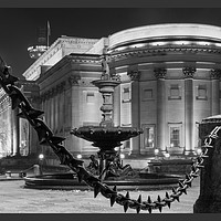 Buy canvas prints of St Georges hall Liverpool by Kevin Elias