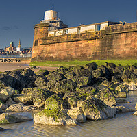 Buy canvas prints of NEW BRIGHTON SEAFRONT by Kevin Elias
