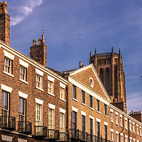 Buy canvas prints of RODNEY STREET LIVERPOOL by Kevin Elias
